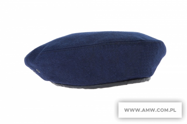 Beret kolor granatowy 